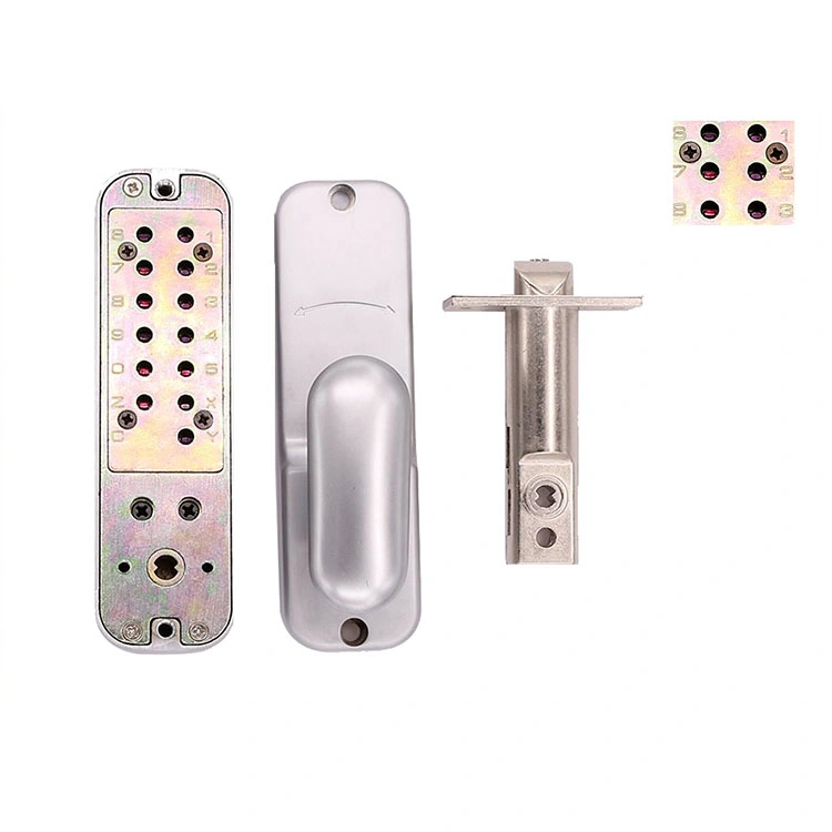 Handle Hardware Zinc Alloy Mechanical Security Door Digital Code Lock