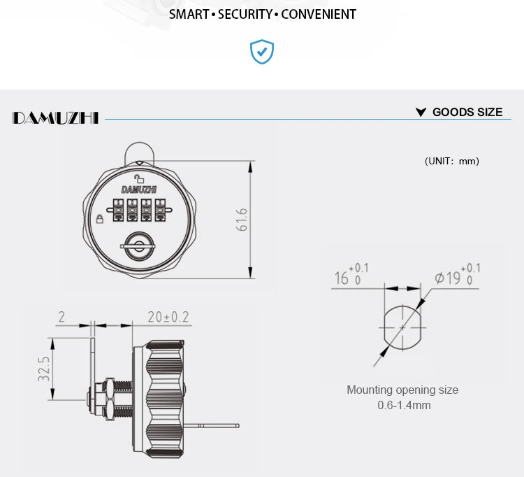 Password to Tongue Office File Cabinet Drawer Password Cam Lock